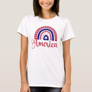 Rainbow America  T-Shirt
