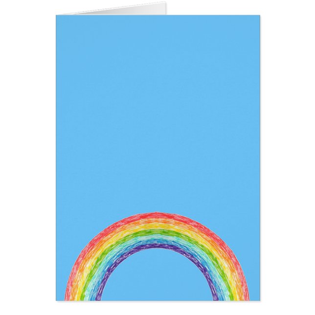Rainbow and blue sky (Front)