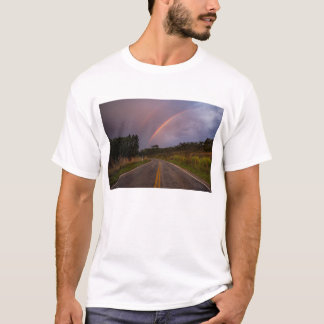 Rainbow And Road T-Shirt