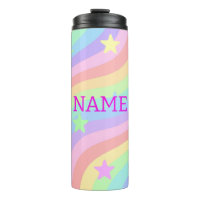 Rainbow and stars