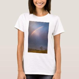 Rainbow And Tree Landscape T-Shirt
