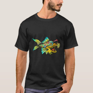 Rainbow Anglerfish flash art T-Shirt