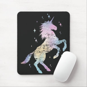 Rainbow Animal Fairy Unicorn Lover Girls Gift Mouse Pad