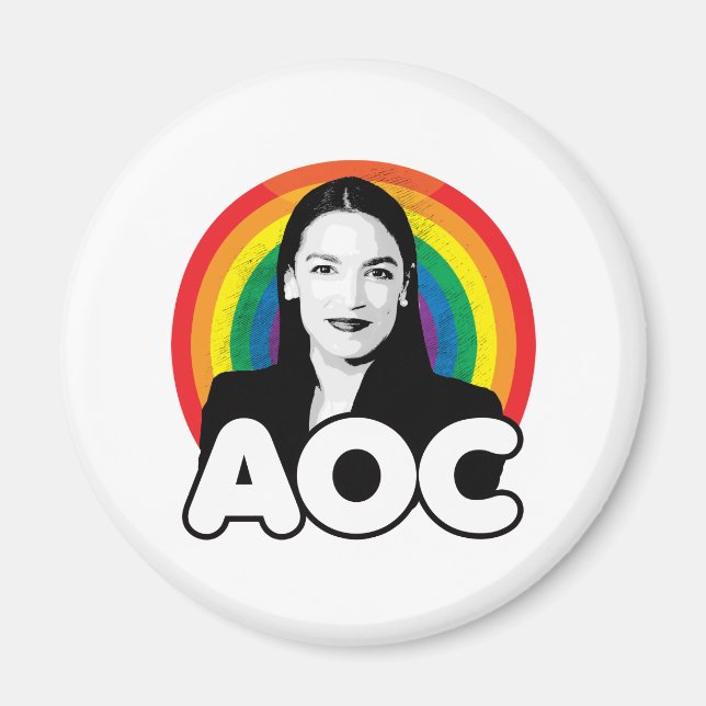 Rainbow AOC Magnet (Front)