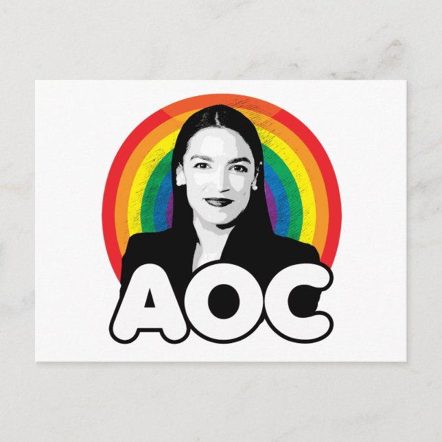 Rainbow AOC Postcard (Front)