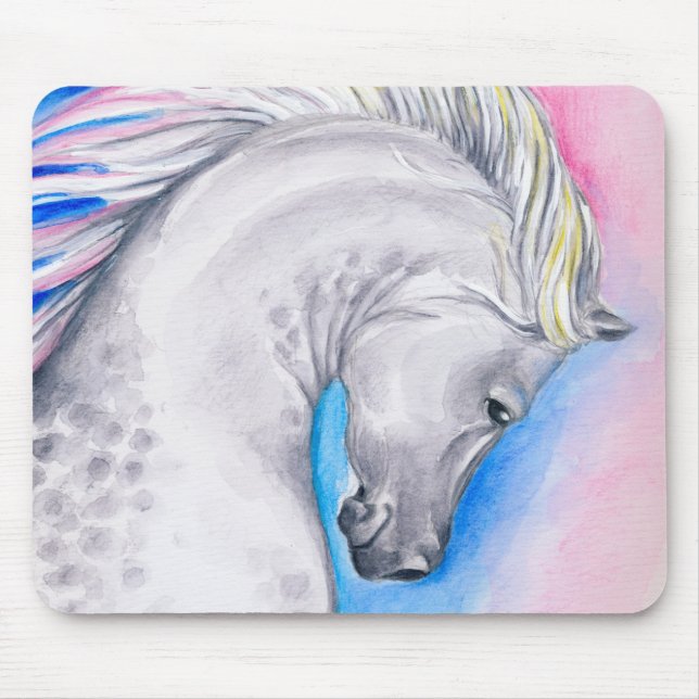 Rainbow Arabian Mouse Pad (Front)