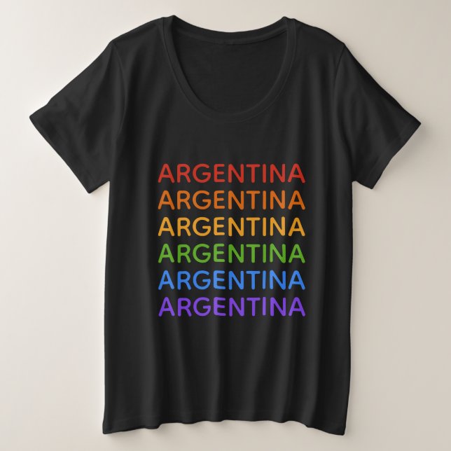 Rainbow Argentina shirts & jackets (Design Front)