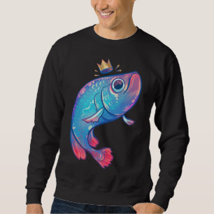 Rainbow Arowana Fish 378 Sweatshirt