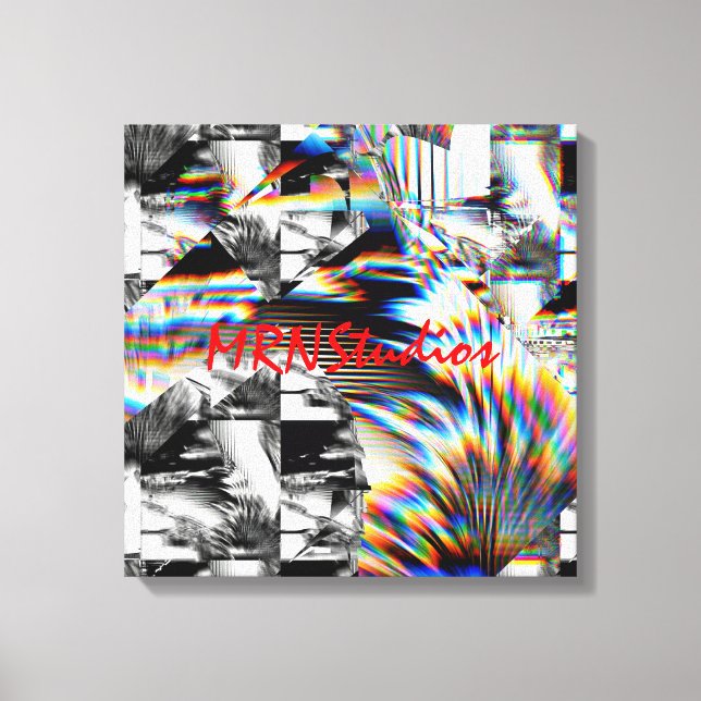 Rainbow Assault  Canvas Print (Front)