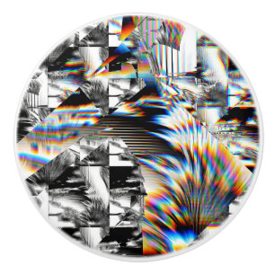 Rainbow Assault Ceramic Knob