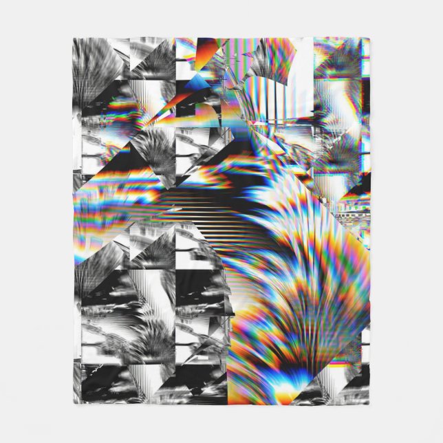 Rainbow Assault  Fleece Blanket (Front)