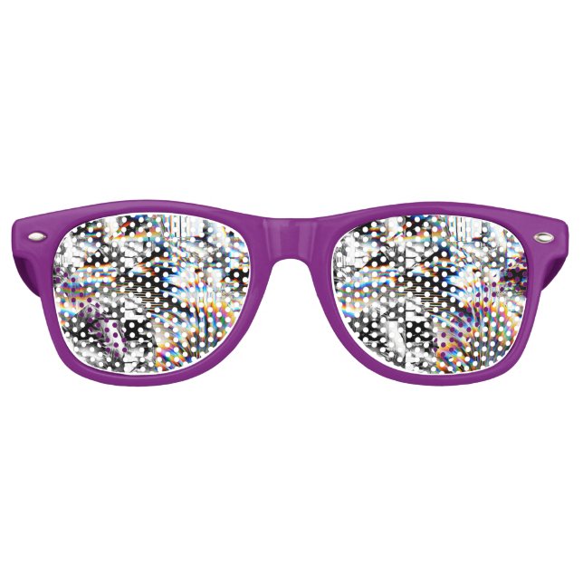 Rainbow Assault  Retro Sunglasses (Front)