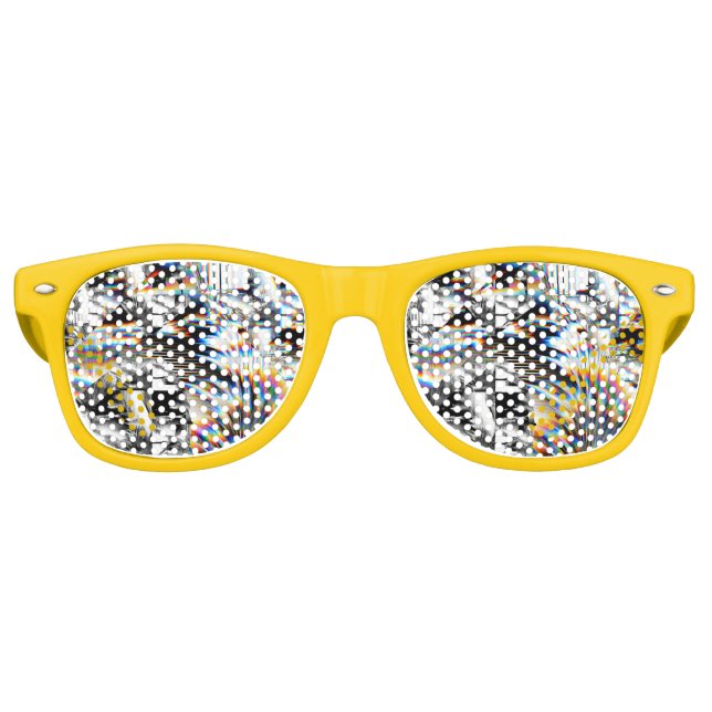 Rainbow Assault  Retro Sunglasses (Front)