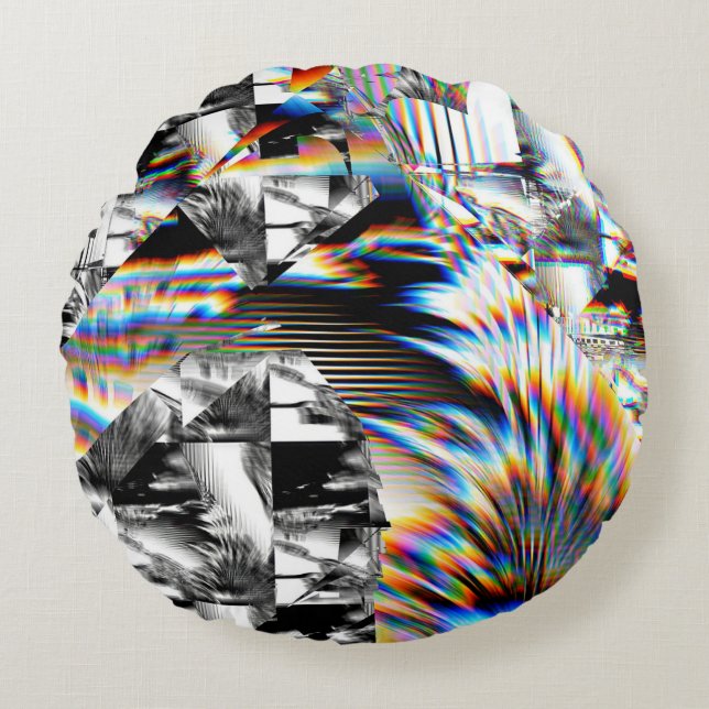 Rainbow Assault  Round Cushion (Front)