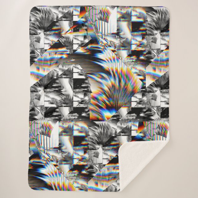 Rainbow Assault  Sherpa Blanket (Front)