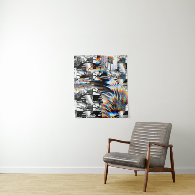 Rainbow Assault  Tapestry (In Situ)