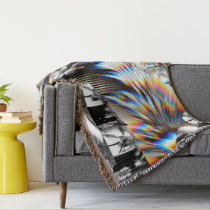 Rainbow Assault  Throw Blanket