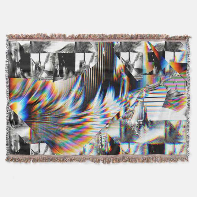 Rainbow Assault  Throw Blanket (Front)