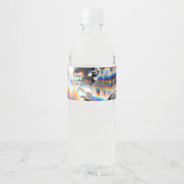 Rainbow Assault   Water Bottle Label (Back)