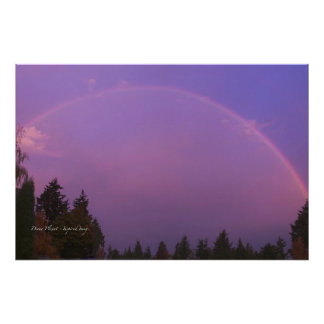 Rainbow at Dawn Photo Print