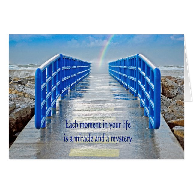 Rainbow at end of Pier (Front Horizontal)