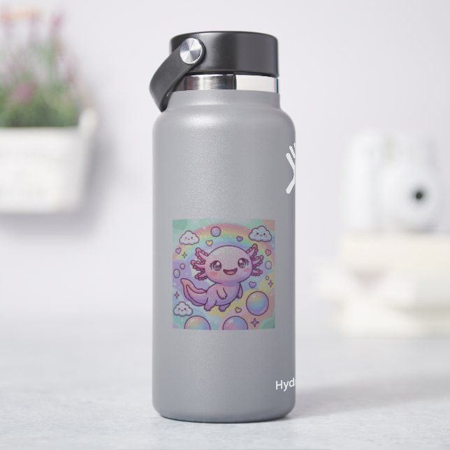 Rainbow Axolotl Dreams (HydroFlask)