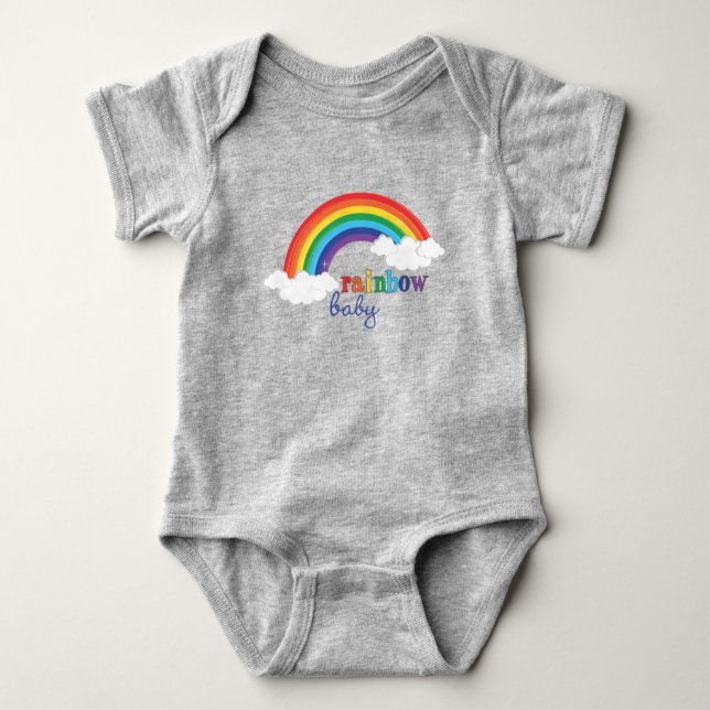 Rainbow Baby Baby Bodysuit (Front)