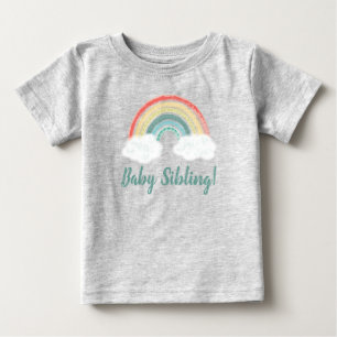 Rainbow Baby Brother Sister T-Shirt