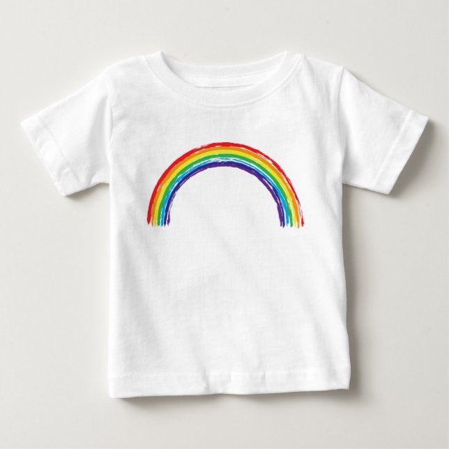 Rainbow Baby Fine Jersey T-Shirt (Front)
