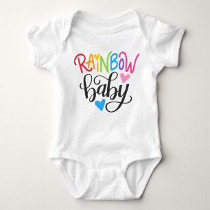 Rainbow Baby Newborn Hope Storm Baby Bodysuit