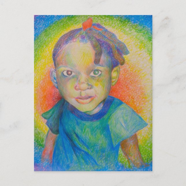 Rainbow Baby Postcard (Front)