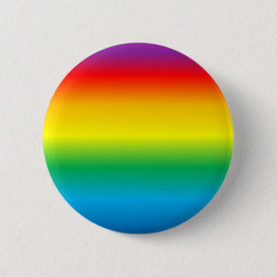 rainbow background colourful 6 cm round badge
