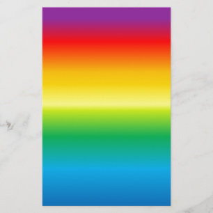 rainbow background colourful stationery