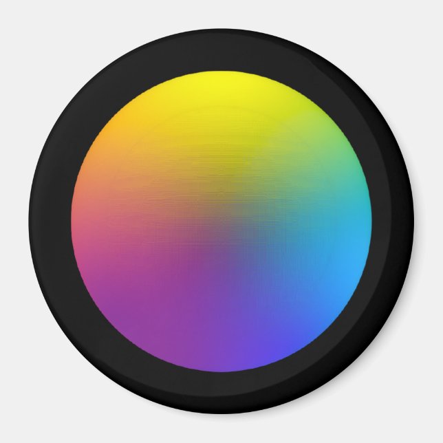 Rainbow Ball Magnet (Front)