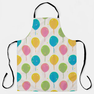 Rainbow balloon  apron