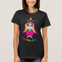 Rainbow Baphomet Not Today Jesus Kawaii Hail Satan