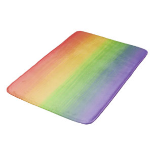 Rainbow Bath Mat