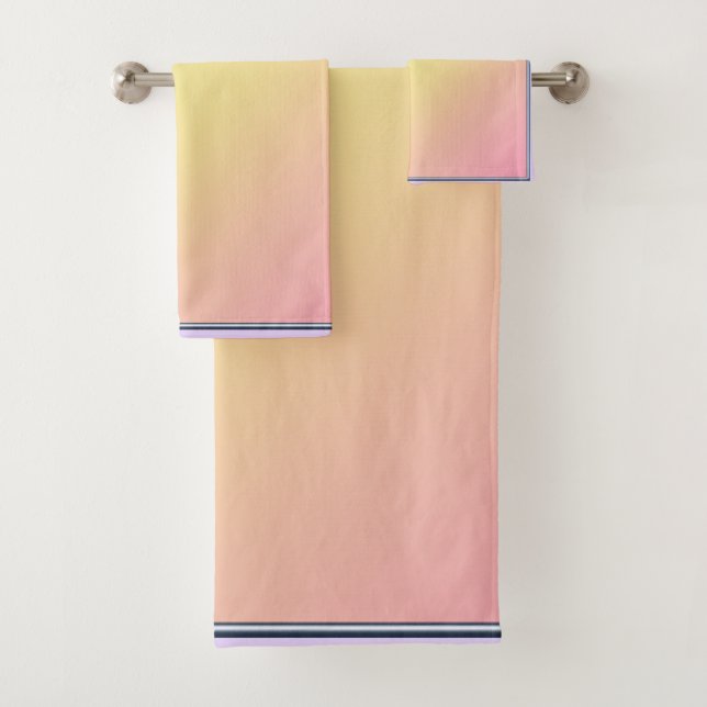 Rainbow- Bath Towel Set (Insitu)