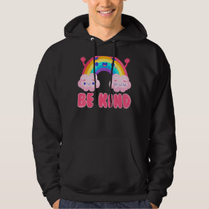 Rainbow Be Kind Movement  For Mens Womens Kids Hoodie
