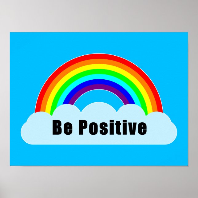 RAINBOW - Be Positve Poster (Front)