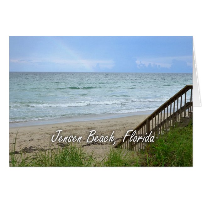 Rainbow Beach Steps Jensen Beach Florida (Front Horizontal)