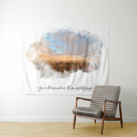 *~* Rainbow Beach Waves Ocean Artsy Floral AR11