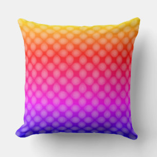 Rainbow Beads Cushion