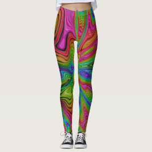 Rainbow Beams Bulge Leggings