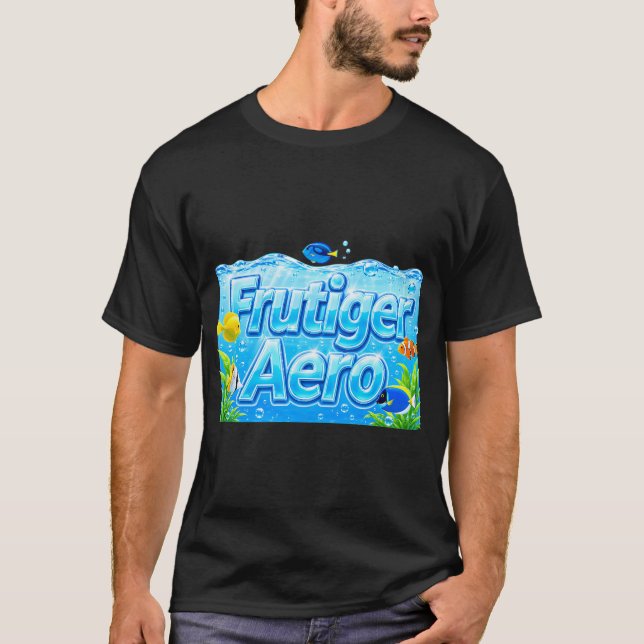 Rainbow Betta Fish T-Shirt (Front)