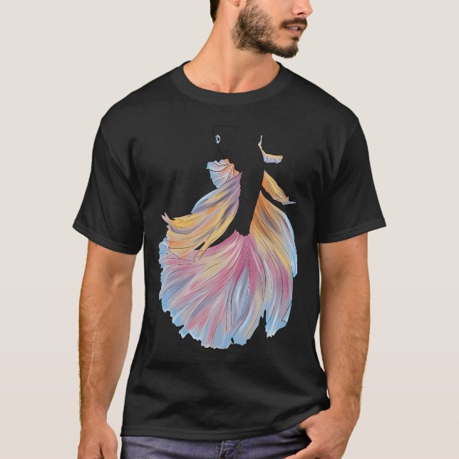 Rainbow Betta T-Shirt (Front)