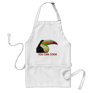 Rainbow-Billed Tou Can Cook Apron