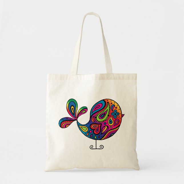 Rainbow Bird Bag (Front)