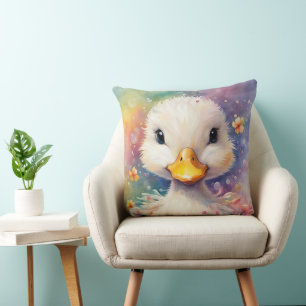 Rainbow Birds Duck 3 Cushion