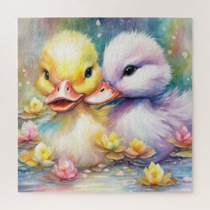 Rainbow Birds Duck 4 Jigsaw Puzzle